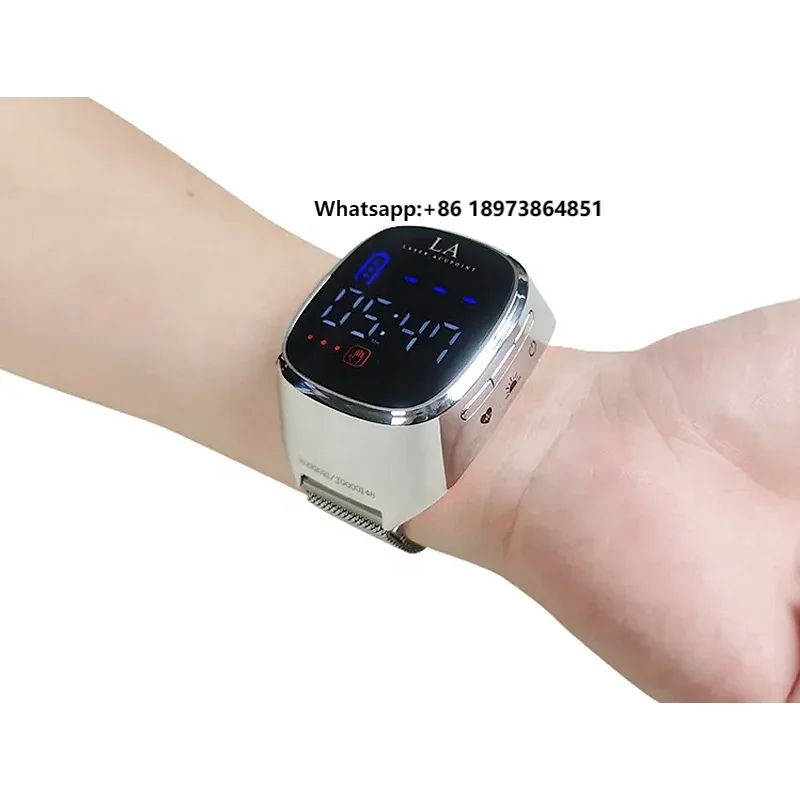 Newest Smart Watch Diabetic Non -invasive Pressure Glucose test Pain Therapy Wrist Watches Diabetes Healthcare
Newest Smart Watch Diabetic Non -invasive Pressure Glucose test Pain Therapy Wrist Watches Diabetes Healthcare