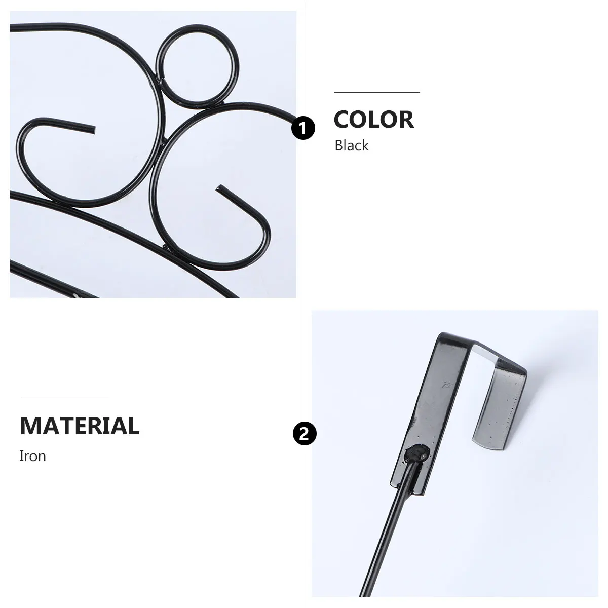 Nail Free Hooks Heavy Duty Metal Black No Punch Space Saving Quick Hanger Bathroom Bedroom Kitchen Towel Coat Hook Rack
Nail Free Hooks Heavy Duty Metal Black No Punch Space Saving Quick Hanger Bathroom Bedroom Kitchen Towel Coat Hook Rack