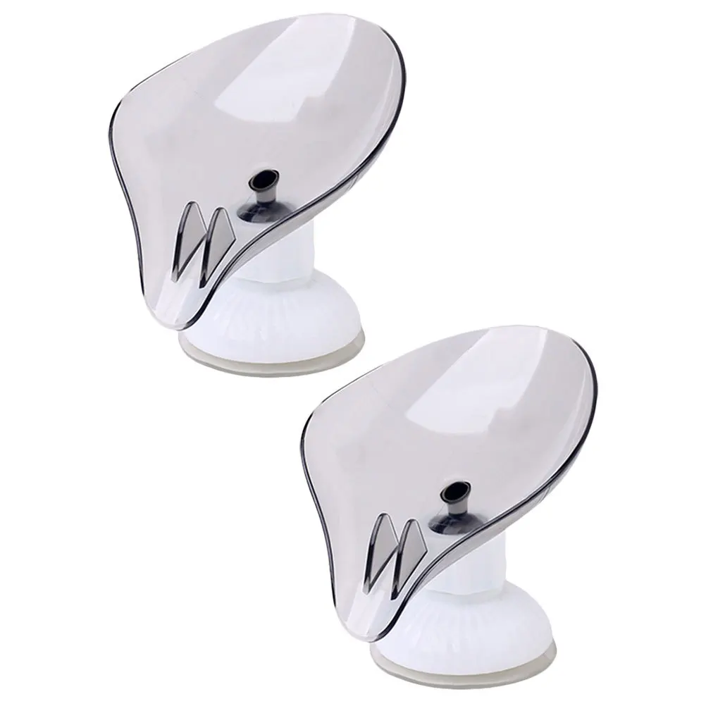 2Pcs Soap Dish Holder Drainable Bar Soap Tray with Strong Suction Cup Non-Slip Base for Long-Term Storage Smooth Edge Leaf
2Pcs Soap Dish Holder Drainable Bar Soap Tray with Strong Suction Cup Non-Slip Base for Long-Term Storage Smooth Edge Leaf