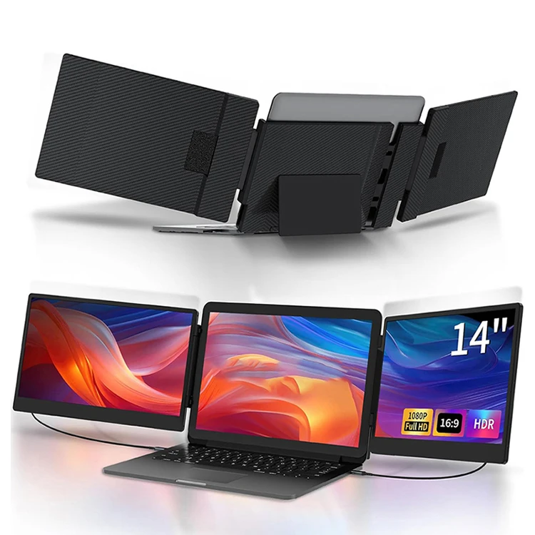 Wholesale 14-inch S3 Portable Laptop Screen Extender with Full HD 1080P IPS Panel Type-C Plug Play for Win Mac-External Monitor
Wholesale 14-inch S3 Portable Laptop Screen Extender with Full HD 1080P IPS Panel Type-C Plug Play for Win Mac-External Monitor