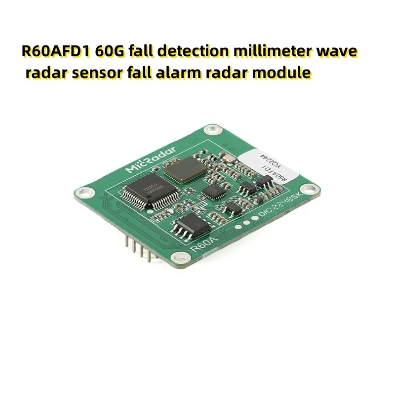 R60AFD1 60G радарный датчик миллиметровой волны обнаружения падения радарный модуль сигнализации падения
R60AFD1 60G радарный датчик миллиметровой волны обнаружения падения радарный модуль сигнализации падения