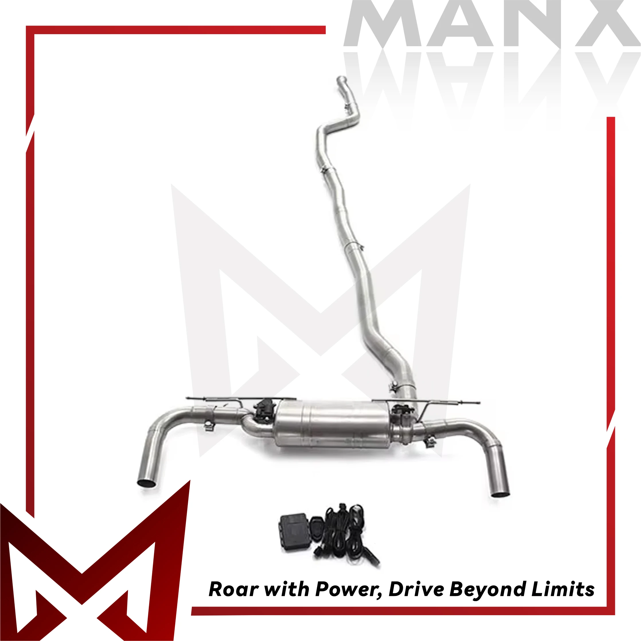 MANX For BMW 740Li G12 Car Exhaust system Stainless steels Performance Catback Muffler with remote control valve
MANX For BMW 740Li G12 Car Exhaust system Stainless steels Performance Catback Muffler with remote control valve