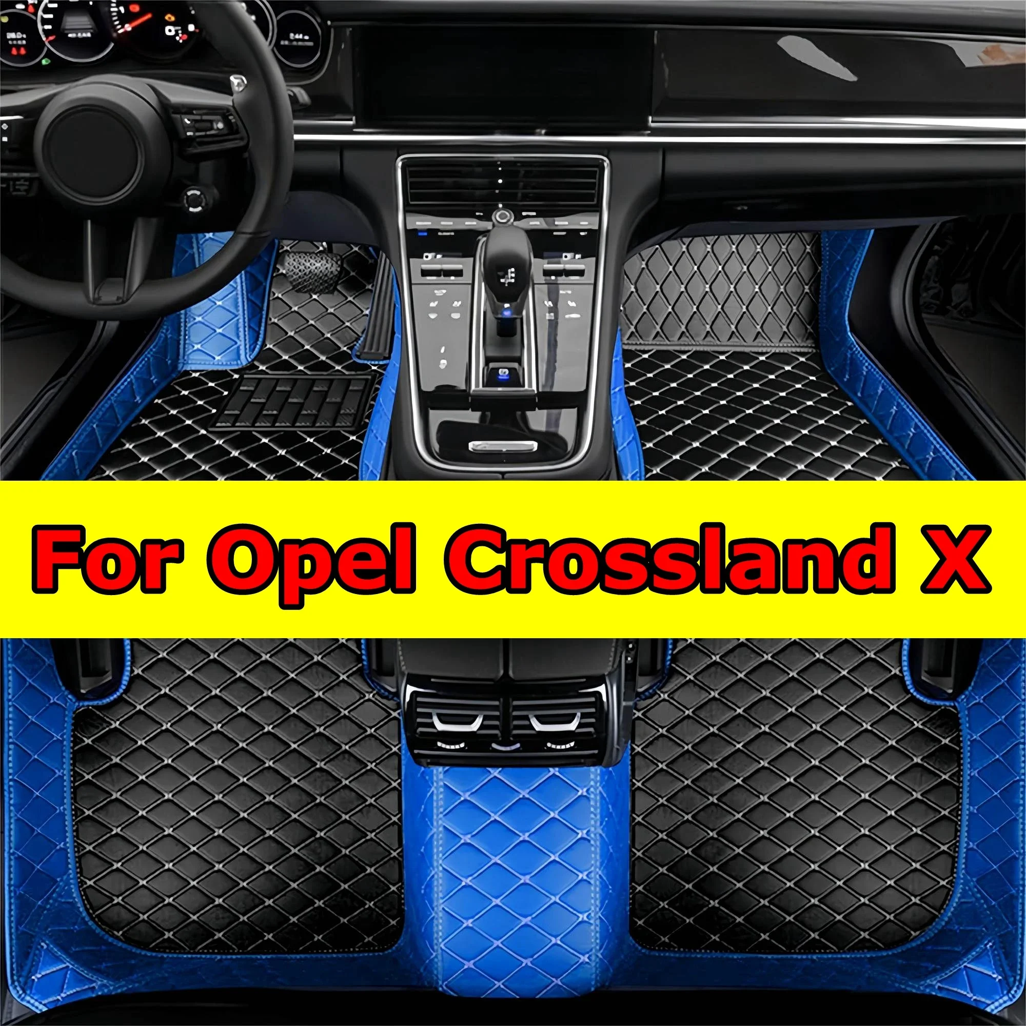 Утолщенные автомобильные коврики для Opel Crossland X 2017 2018 2019 2020 2021 2022, все водонепроницаемые напольные вкладыши, роскошное кожаное покрытие
Утолщенные автомобильные коврики для Opel Crossland X 2017 2018 2019 2020 2021 2022, все водонепроницаемые напольные вкладыши, роскошное кожаное покрытие