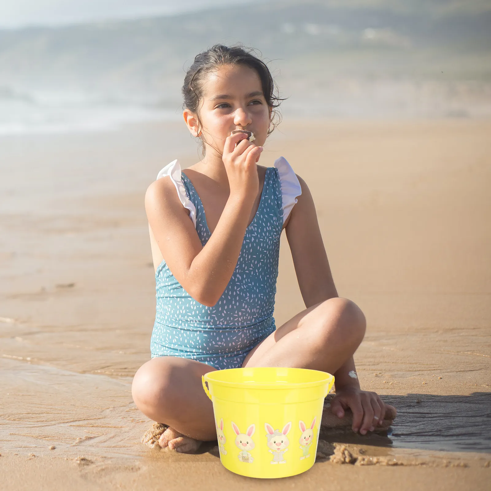 Bunny Design Bucket for Easter Plastic Water Bucket Small Sand Bucket Hand-held Bucket Storage Bucket
Bunny Design Bucket for Easter Plastic Water Bucket Small Sand Bucket Hand-held Bucket Storage Bucket