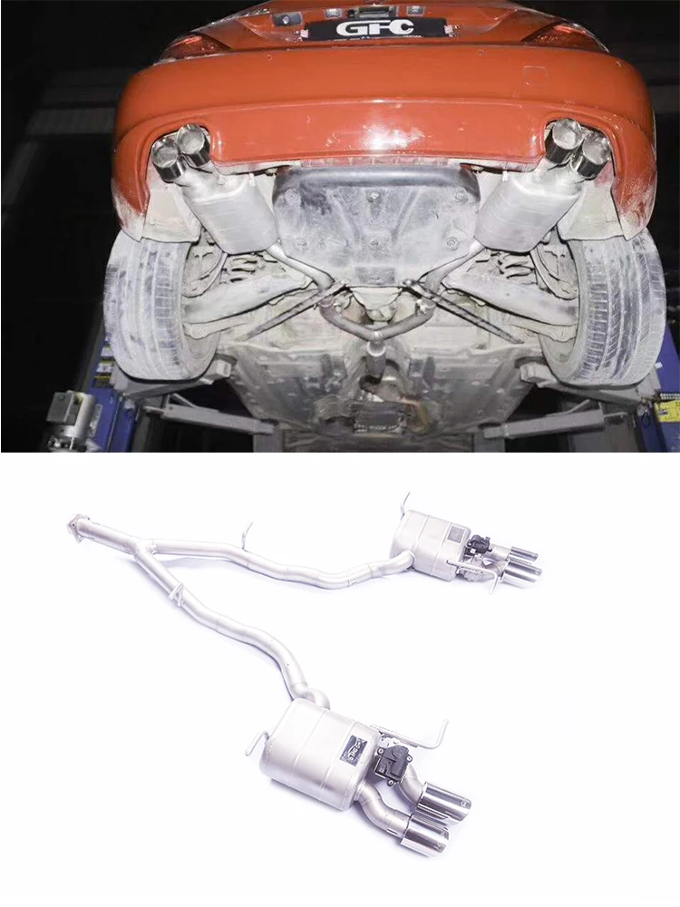 【 Custom product 】 For 04-11 Mercedes-Benz SLK1350 1.8T Catback 304 stainless steel adjustable valve exhaust system silencer
【 Custom product 】 For 04-11 Mercedes-Benz SLK1350 1.8T Catback 304 stainless steel adjustable valve exhaust system silencer
