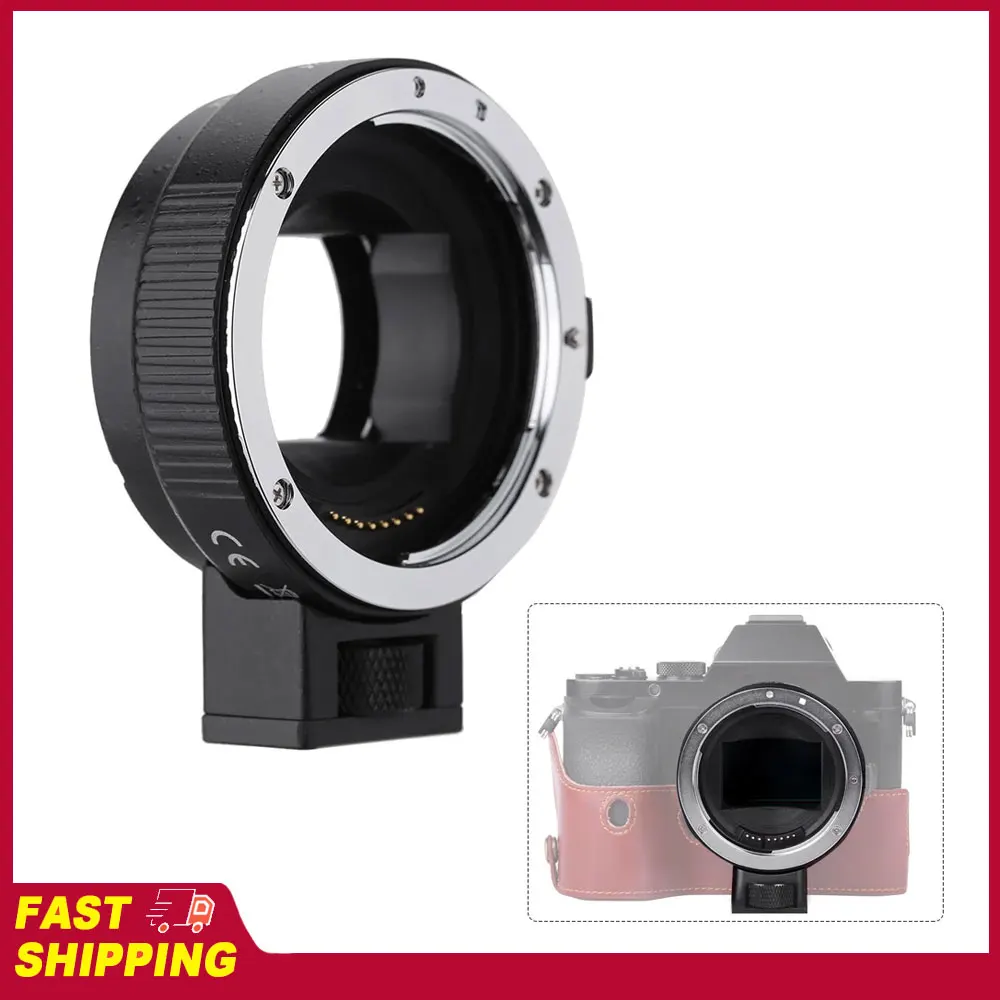 AF EF-NEXII Adapter Ring Andoer Auto Focus for Canon EF EF-S Lens to use for Sony NEX E Mount 3/3N/5N/5R/A7/A7R/A7S/A5000/A5100
AF EF-NEXII Adapter Ring Andoer Auto Focus for Canon EF EF-S Lens to use for Sony NEX E Mount 3/3N/5N/5R/A7/A7R/A7S/A5000/A5100