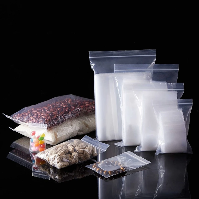 100pcs Mini Plastic Storage Bags Resealable Self Sealing Zipper Clear Plastic Pouch For Small Business Jewelry Storage Packaging
100pcs Mini Plastic Storage Bags Resealable Self Sealing Zipper Clear Plastic Pouch For Small Business Jewelry Storage Packaging