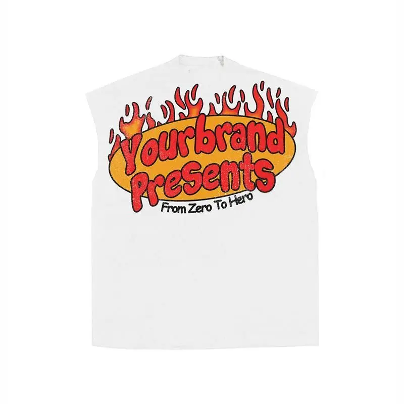 Cotton T-shirts for Women and Men American Shoulder Street Hip Hop Cartoon Printed Sleeveless T Shirt Loose Trendy Tank Tops
Cotton T-shirts for Women and Men American Shoulder Street Hip Hop Cartoon Printed Sleeveless T Shirt Loose Trendy Tank Tops