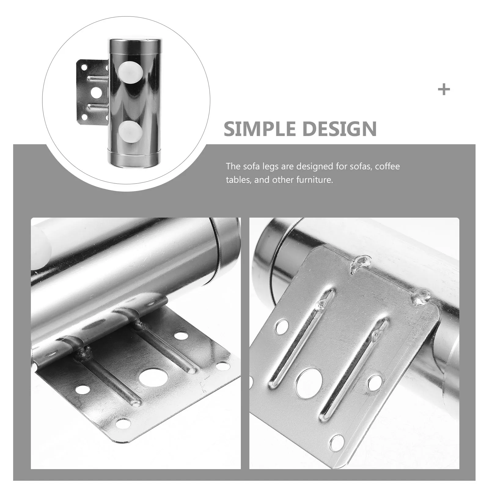 4 Pcs Modern Minimalist Sofa Legs Heavy Duty Steel Replacement Furniture Accessories for Couch Coffee Table Dresser
4 Pcs Modern Minimalist Sofa Legs Heavy Duty Steel Replacement Furniture Accessories for Couch Coffee Table Dresser