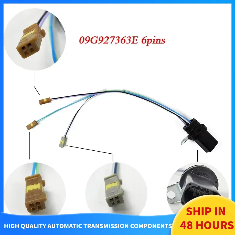New Transmission Harness Trans Solenoid Valve Body Wiring Harness 6PINS 8PINS 14PINS For Audi Porsche VW 09G 09D
New Transmission Harness Trans Solenoid Valve Body Wiring Harness 6PINS 8PINS 14PINS For Audi Porsche VW 09G 09D