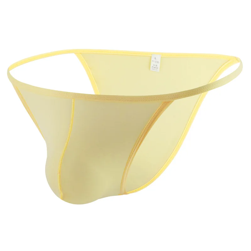 Men's Sexy Brief Underwear Ice Silk Elastic Quick Dry Cool Feel Ultra-thin Gays Erotic Low-rise U Convex Pouch Mankini Underpant
Men's Sexy Brief Underwear Ice Silk Elastic Quick Dry Cool Feel Ultra-thin Gays Erotic Low-rise U Convex Pouch Mankini Underpant