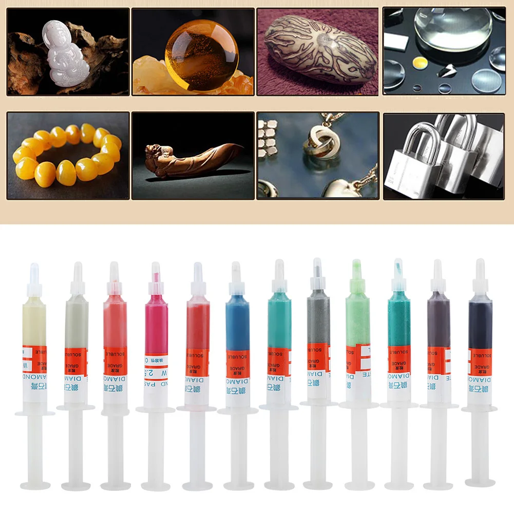 /set Grinding Polishing Paste Lapping Compound Grit W0.5-W40 320~10000 Lapping Paste Abrasive Paste
/set Grinding Polishing Paste Lapping Compound Grit W0.5-W40 320~10000 Lapping Paste Abrasive Paste