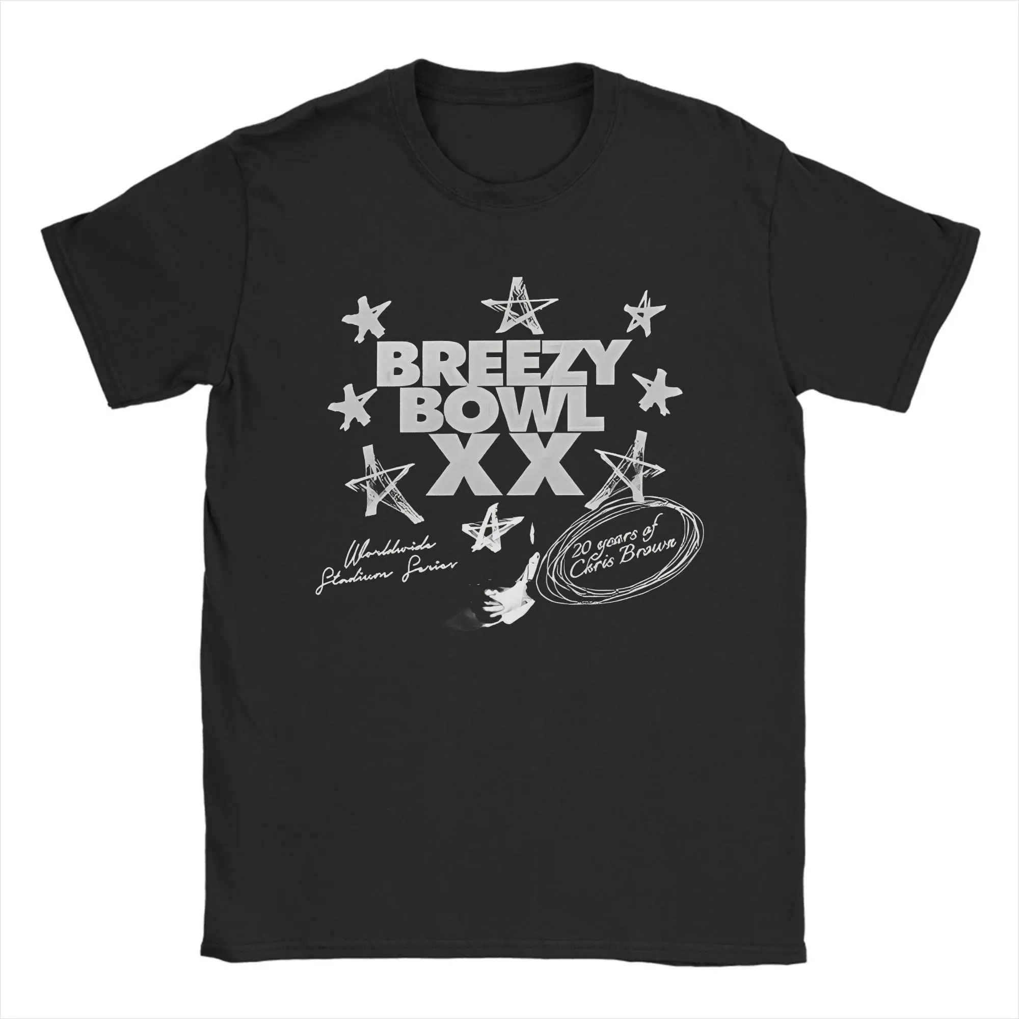 Men T-Shirts Chris Brown Breezy Bowl XX Tour 2025 Awesome Cotton Tee Short Sleeve Rapper T Shirt Round Collar merchandise New
Men T-Shirts Chris Brown Breezy Bowl XX Tour 2025 Awesome Cotton Tee Short Sleeve Rapper T Shirt Round Collar merchandise New