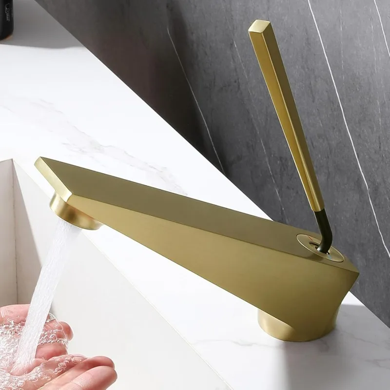 Basin Faucets, Single Hole Bathroom Faucet, Single Handle Bathroom Faucets 1 Hole, Vanity Faucet for Bathroom Sink RV Restroom
Basin Faucets, Single Hole Bathroom Faucet, Single Handle Bathroom Faucets 1 Hole, Vanity Faucet for Bathroom Sink RV Restroom