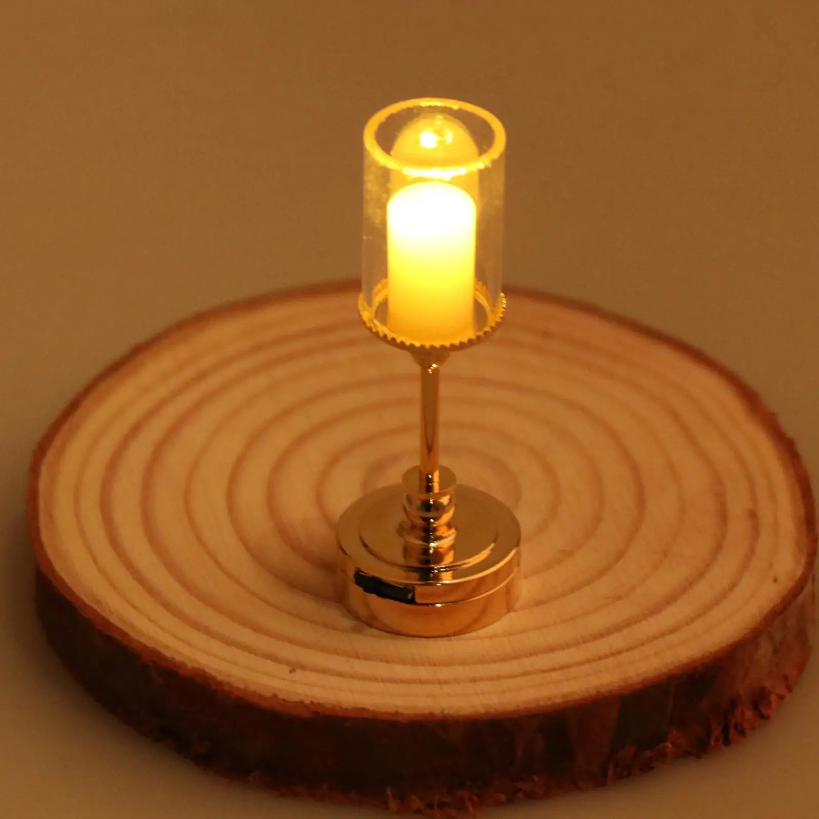 1/12 Dollhouse Miniature Candle Lamp Accessories Toy Pretend Play Metal Desk Lighting for Kitchen Home Garden Living Room Decor
1/12 Dollhouse Miniature Candle Lamp Accessories Toy Pretend Play Metal Desk Lighting for Kitchen Home Garden Living Room Decor
