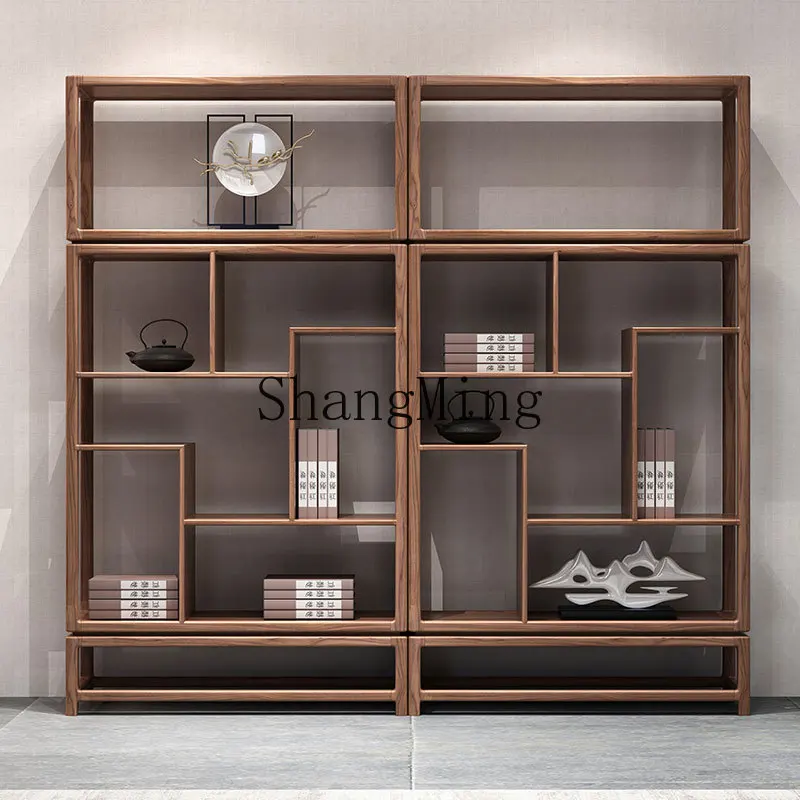 HJ New Chinese Solid Wood Bogu Frame Living Room Partition Storage Tea Museum Frame Office Display Duobao Pavilion
HJ New Chinese Solid Wood Bogu Frame Living Room Partition Storage Tea Museum Frame Office Display Duobao Pavilion