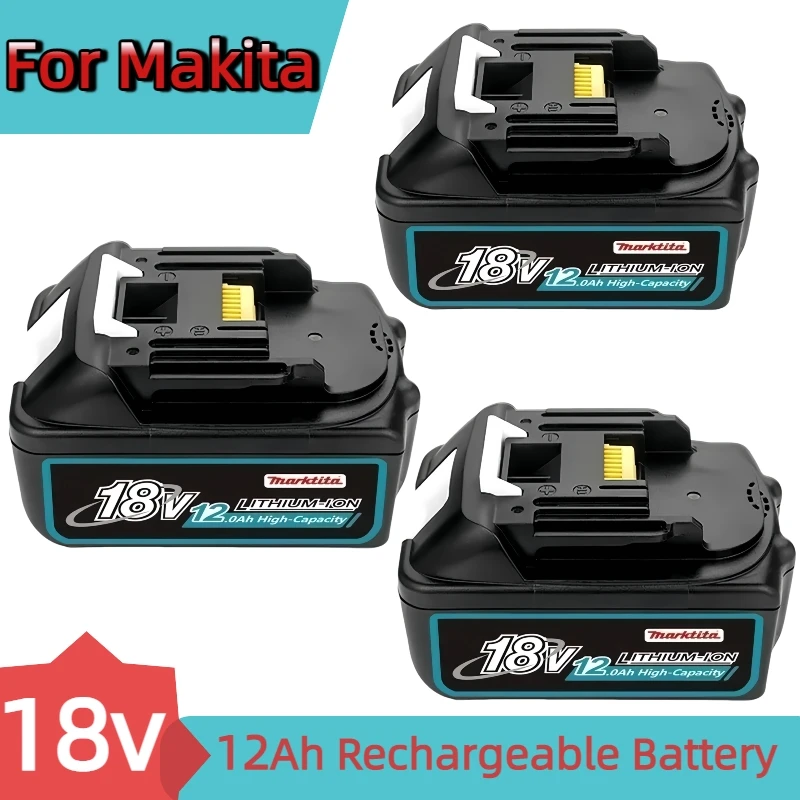 Genuine 12AH BL1860 18V Battery Power Tools Li-ion Replacement LXT BL1850 BL1840 for makita 18V battery with BMS TPCELL 18V
Genuine 12AH BL1860 18V Battery Power Tools Li-ion Replacement LXT BL1850 BL1840 for makita 18V battery with BMS TPCELL 18V
