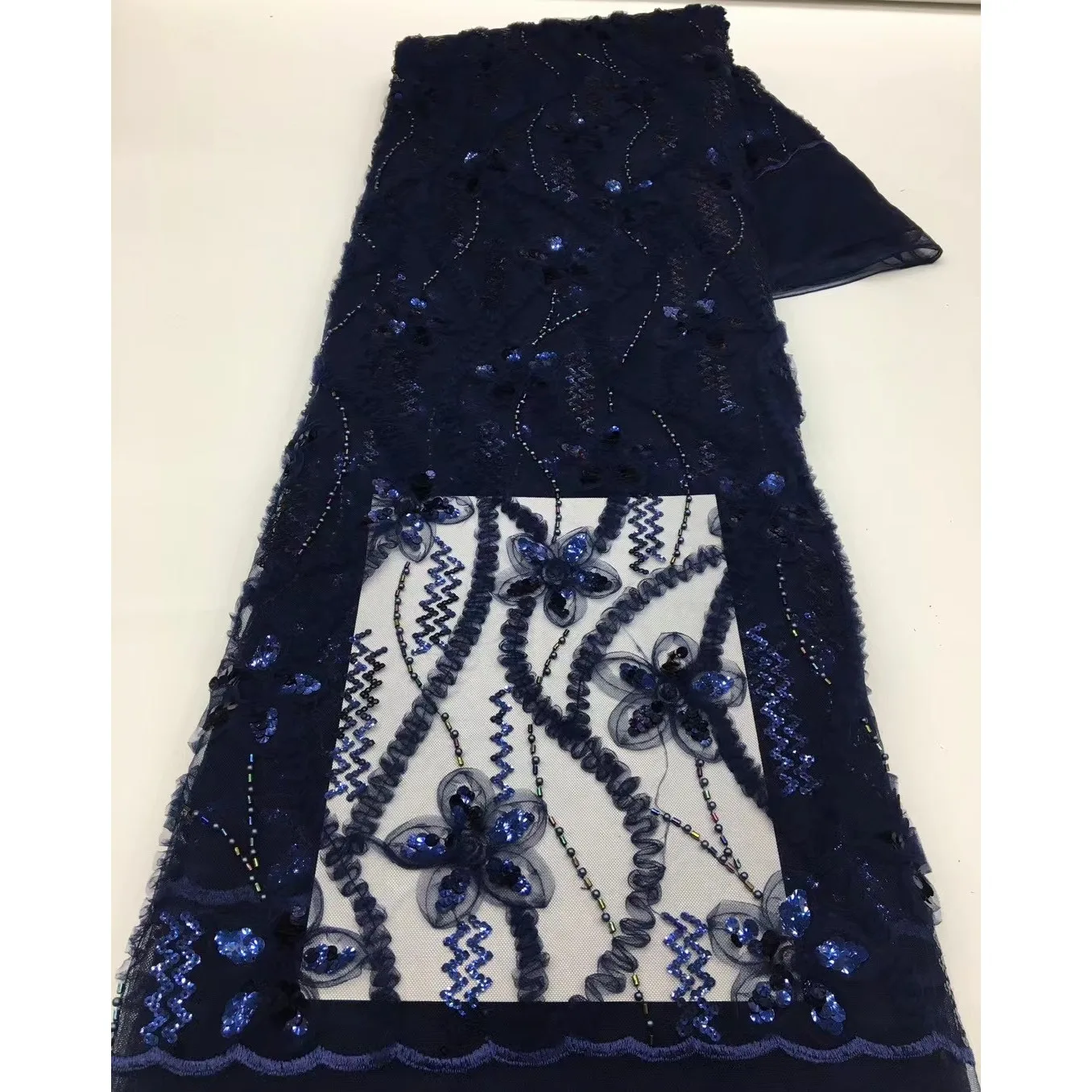 High Quality Beaded Lace Fabrics for Wedding Fabric Material Bridal Lace with Sequins Luxury African Lace Fabric 5 Yards XX5807
High Quality Beaded Lace Fabrics for Wedding Fabric Material Bridal Lace with Sequins Luxury African Lace Fabric 5 Yards XX5807