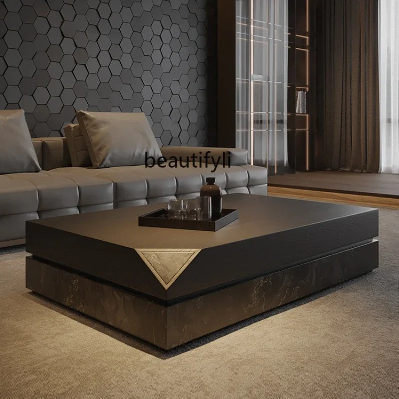 XZXMedieval coffee table creative rectangular tea table simple modern living room home low table
XZXMedieval coffee table creative rectangular tea table simple modern living room home low table