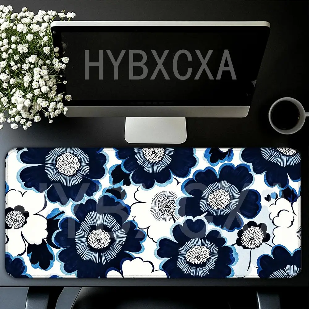 HYBXAXC Vintage Blue Floral Print Desk Mat Non-Slip Rubber Mouse Pad for Office Gaming Gaming Keyboard Mats Large Gamer Mousepad
HYBXAXC Vintage Blue Floral Print Desk Mat Non-Slip Rubber Mouse Pad for Office Gaming Gaming Keyboard Mats Large Gamer Mousepad