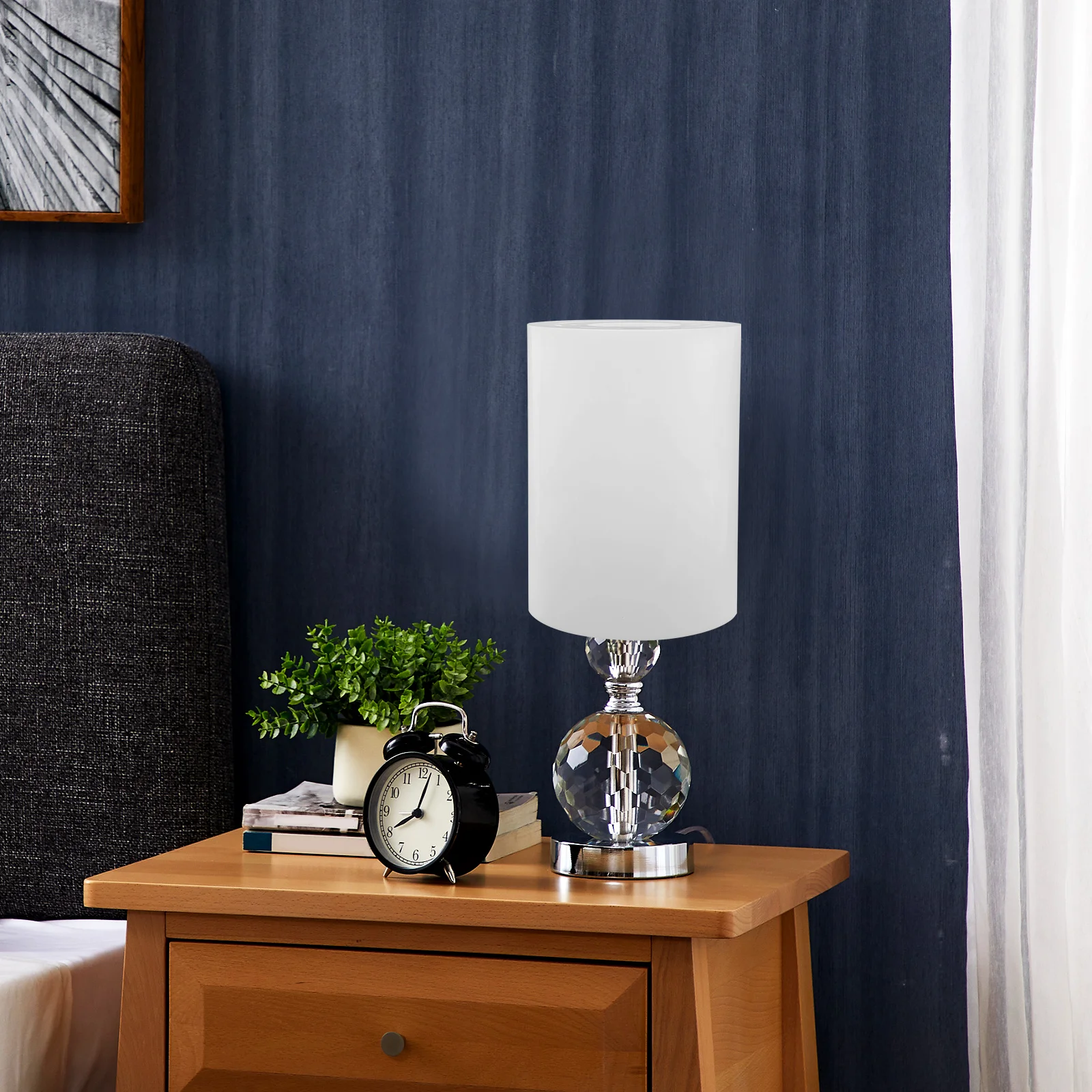 Acrylic Lampshade E27 Table Lamp Cover Cylindrical Milk White Light Shade Modern Decorative Desk Lampshades for Home
Acrylic Lampshade E27 Table Lamp Cover Cylindrical Milk White Light Shade Modern Decorative Desk Lampshades for Home