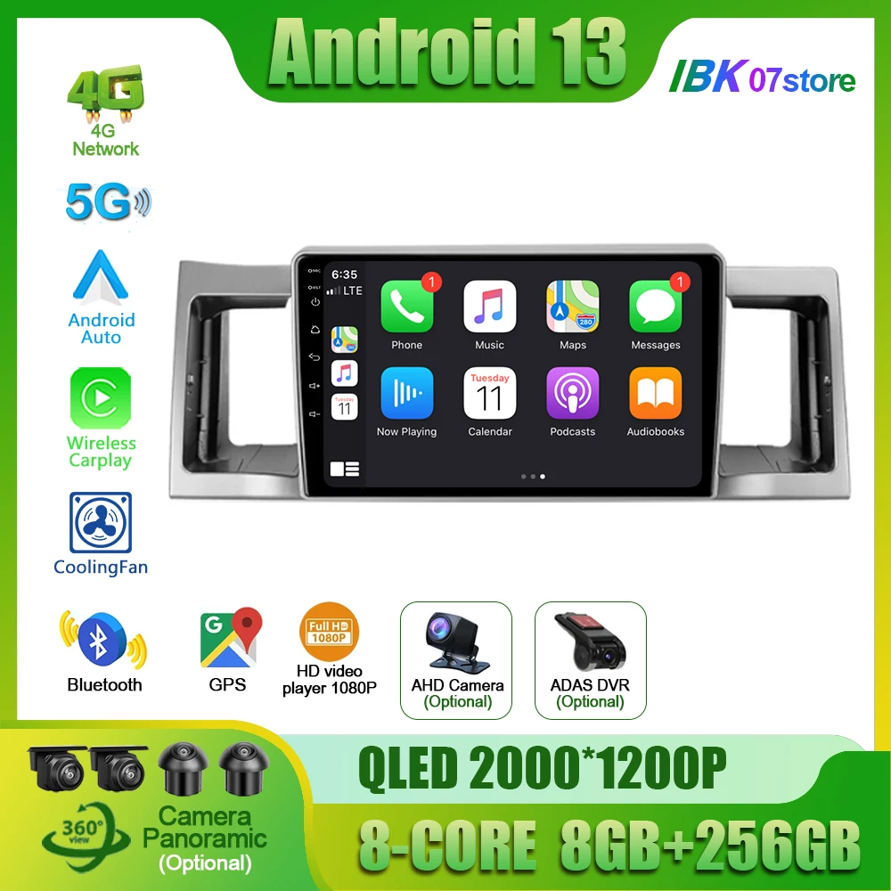 Video Radio Carplay Android For Geely SC7 2011 - 2015 Car Multimedia Touch QLED Screen Bluetooth Auto Stereoradio for vehicle
Video Radio Carplay Android For Geely SC7 2011 - 2015 Car Multimedia Touch QLED Screen Bluetooth Auto Stereoradio for vehicle