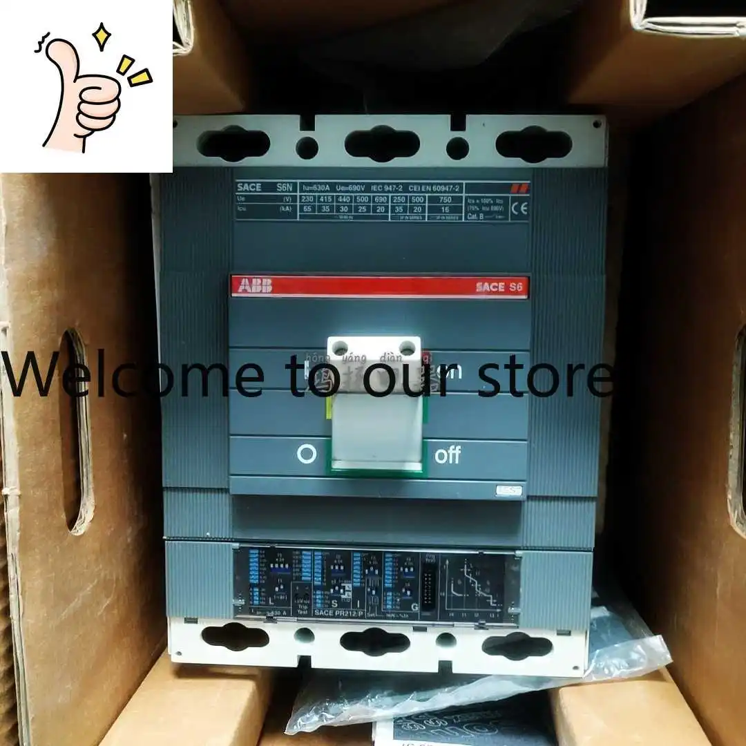 ABB SACE ISOMAX S6N630 PR212/P-LSIG R630 FF 3P