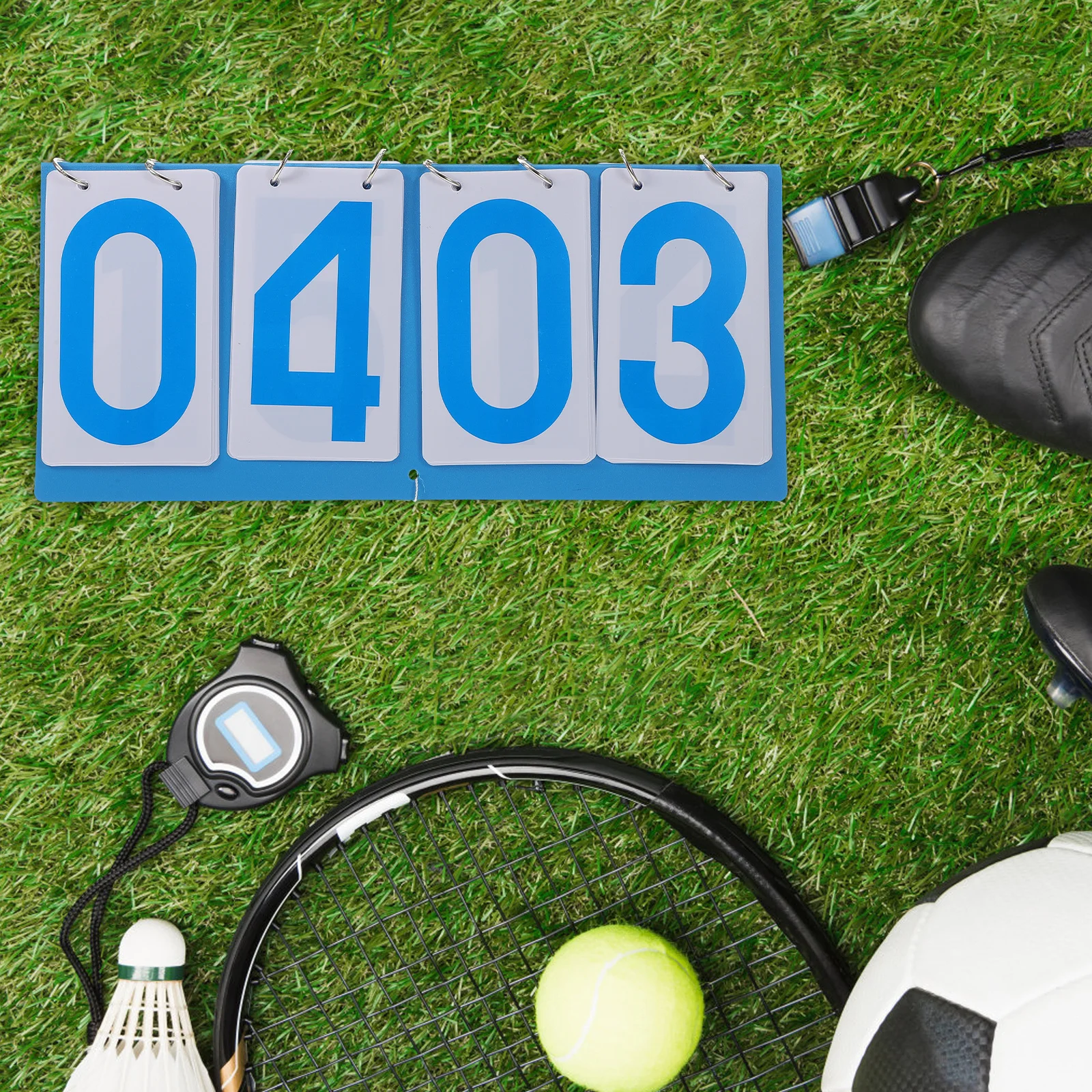 Four-Digit Score Flipper Portable Reusable Scoreboard For Sports Basketball Competition Score Keeper Scoring Plate Sports
Four-Digit Score Flipper Portable Reusable Scoreboard For Sports Basketball Competition Score Keeper Scoring Plate Sports