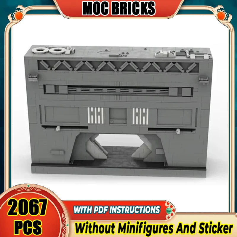 Star Movie Series Moc Building Bricks Military Base Blast Door Model Building Technology Modular Blocks Construstion Toy Gifts
Star Movie Series Moc Building Bricks Military Base Blast Door Model Building Technology Modular Blocks Construstion Toy Gifts