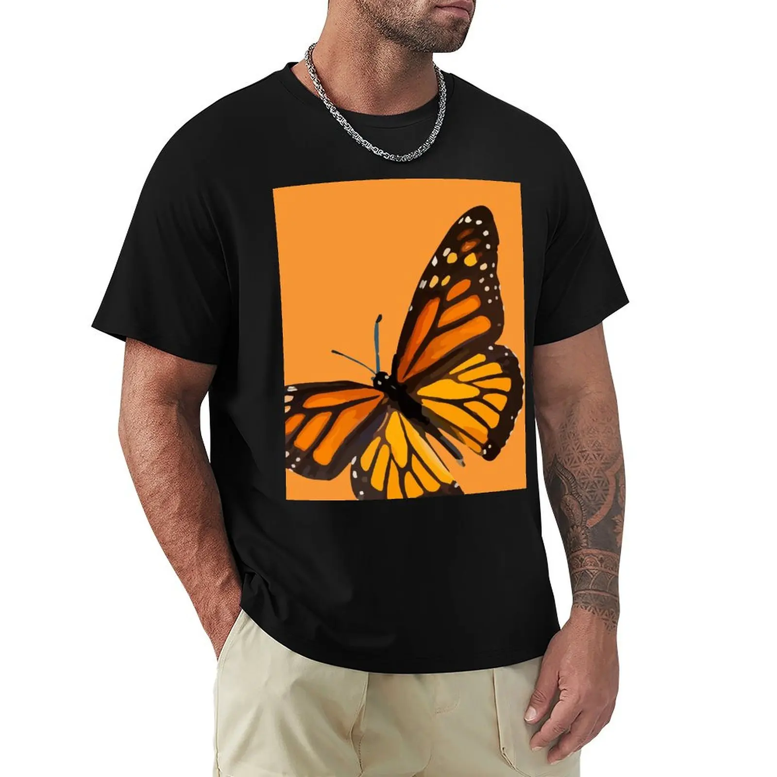 Monarch Butterfly - Burnt Orange T-Shirt luxury t-shirt Luxury man oversize t-shirts man t shirts for men cotton
Monarch Butterfly - Burnt Orange T-Shirt luxury t-shirt Luxury man oversize t-shirts man t shirts for men cotton