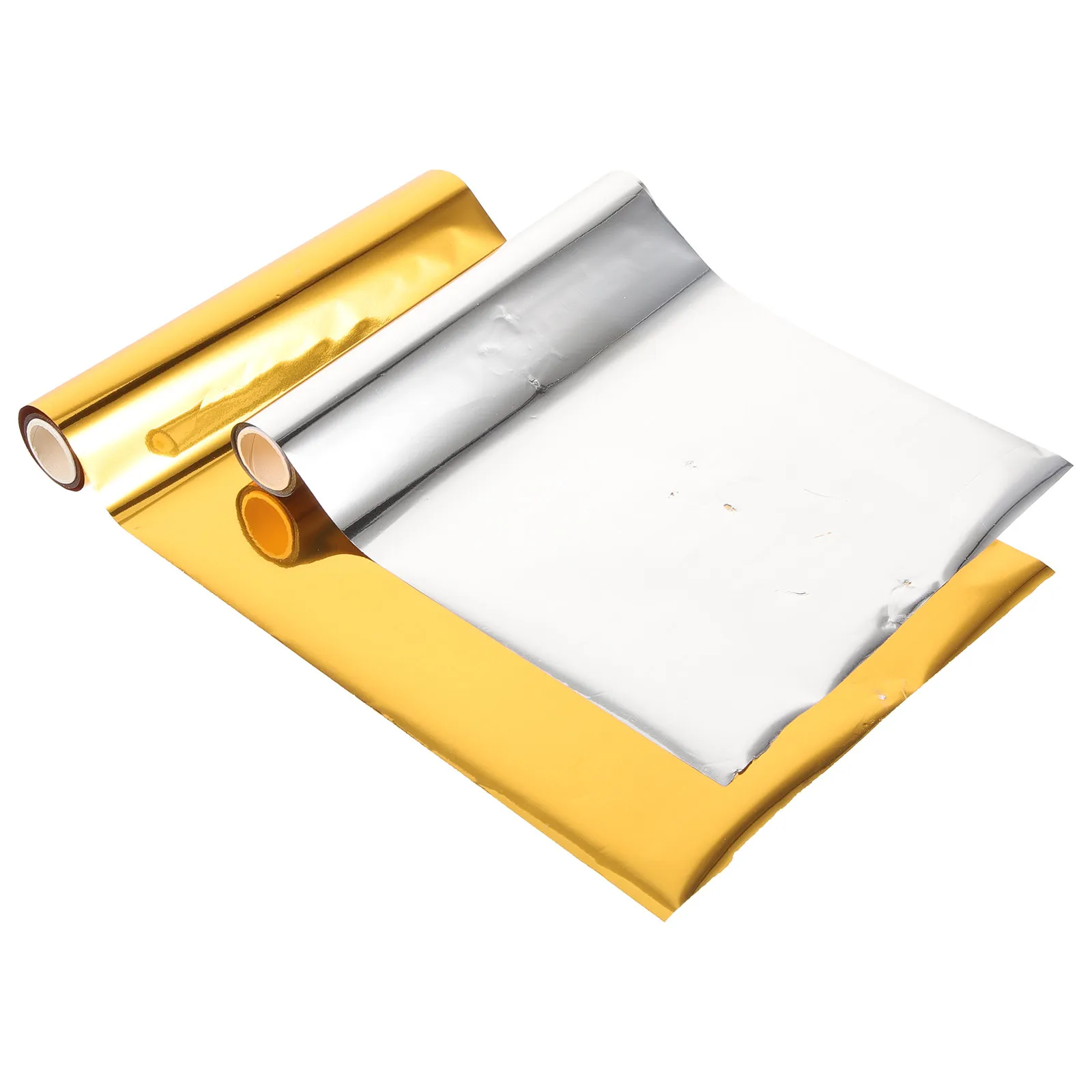 2 Rolls Toner Reactive Aluminum Foil Transfer Sheets Heat Transfer Foil Rolls Heat Activated Foils for DIY Crafts Scrapbooking
2 Rolls Toner Reactive Aluminum Foil Transfer Sheets Heat Transfer Foil Rolls Heat Activated Foils for DIY Crafts Scrapbooking
