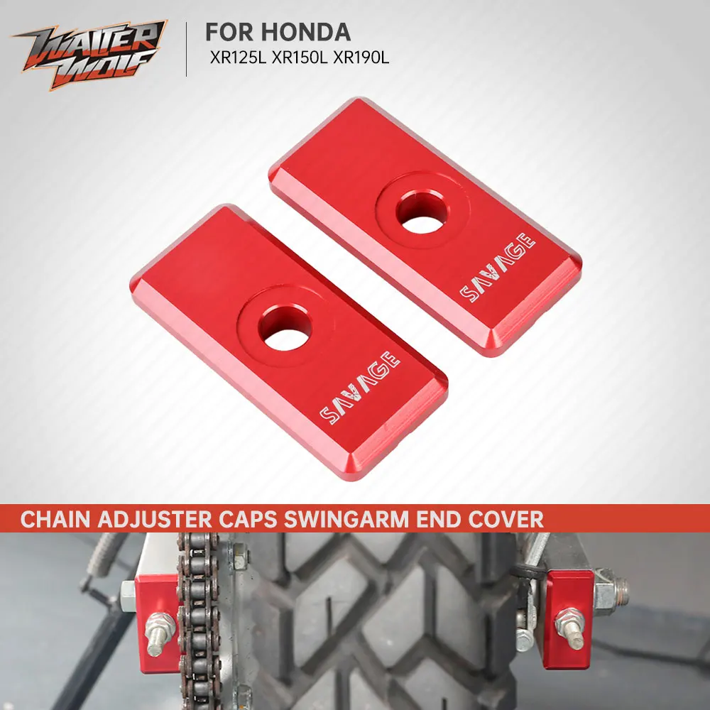 XR150L Chain Adjuster Swingarm End Cap Cover For Honda XR125L XR190L XR 150L 125L 190L XR125 XR150 XR190 2010-2026 Axle Blocks
XR150L Chain Adjuster Swingarm End Cap Cover For Honda XR125L XR190L XR 150L 125L 190L XR125 XR150 XR190 2010-2026 Axle Blocks