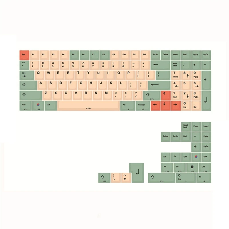 PBT Keycaps 125 Key Mechanical Keyboard Keycap Set Dye Sublimation Keycap Hami Melons Keycap for Mechanical Keyboard
PBT Keycaps 125 Key Mechanical Keyboard Keycap Set Dye Sublimation Keycap Hami Melons Keycap for Mechanical Keyboard