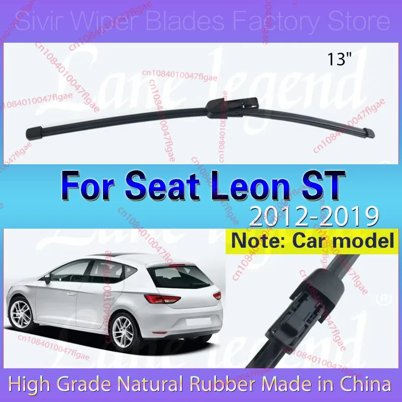 Car Wiper 13" Rear Wiper Blade For Seat Leon ST Hatchback 2012 - 2019 Windshield Windscreen Tailgate Window Car Rain Brush 
Car Wiper 13" Rear Wiper Blade For Seat Leon ST Hatchback 2012 - 2019 Windshield Windscreen Tailgate Window Car Rain Brush