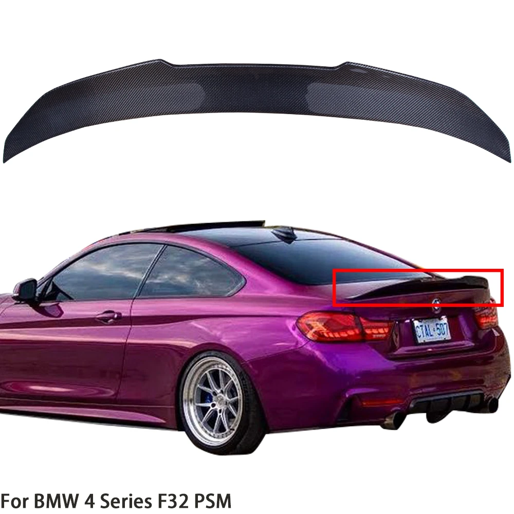 For BMW 4 Series F32 Coupe PSM Style Carbon fiber Rear Spoiler Trunk wing 2013-2019
For BMW 4 Series F32 Coupe PSM Style Carbon fiber Rear Spoiler Trunk wing 2013-2019