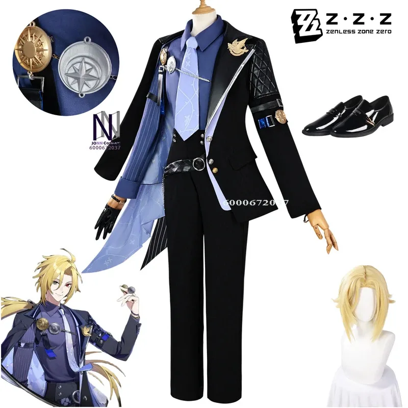 Game Zenless Zone Zero Hugo Villard Cosplay Hot Anime Costume RolePlay High Quality Uniform Wig Shoes for Men Women Love Live
Game Zenless Zone Zero Hugo Villard Cosplay Hot Anime Costume RolePlay High Quality Uniform Wig Shoes for Men Women Love Live
