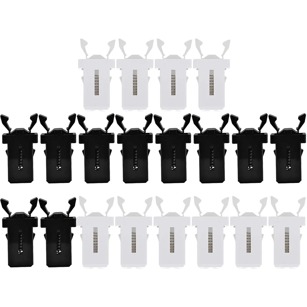 20pcs Trash Can Switch Buckle Black White Plastic Locks Smooth Repair Garbage Bin Accessories Push Buttons Practical
20pcs Trash Can Switch Buckle Black White Plastic Locks Smooth Repair Garbage Bin Accessories Push Buttons Practical