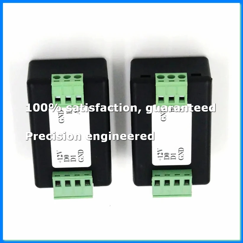 Wiegand Extender / Wiegand Signal Format to RS485 Converter Auto Recognizes All WG Formats Extend Up to 500M-A73M
Wiegand Extender / Wiegand Signal Format to RS485 Converter Auto Recognizes All WG Formats Extend Up to 500M-A73M