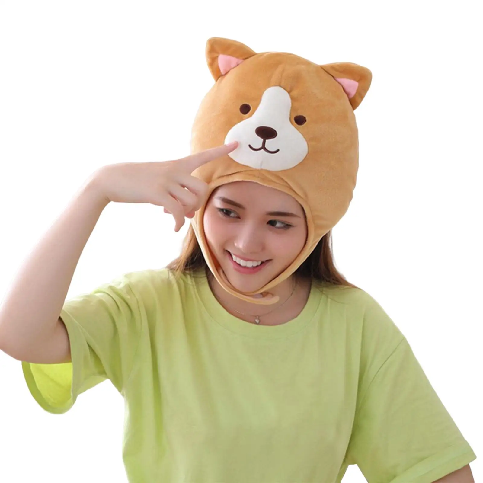 Cute Plush Corgi Hat Photo Props Winter Warm Cosplay Dress up Costume Party
Cute Plush Corgi Hat Photo Props Winter Warm Cosplay Dress up Costume Party