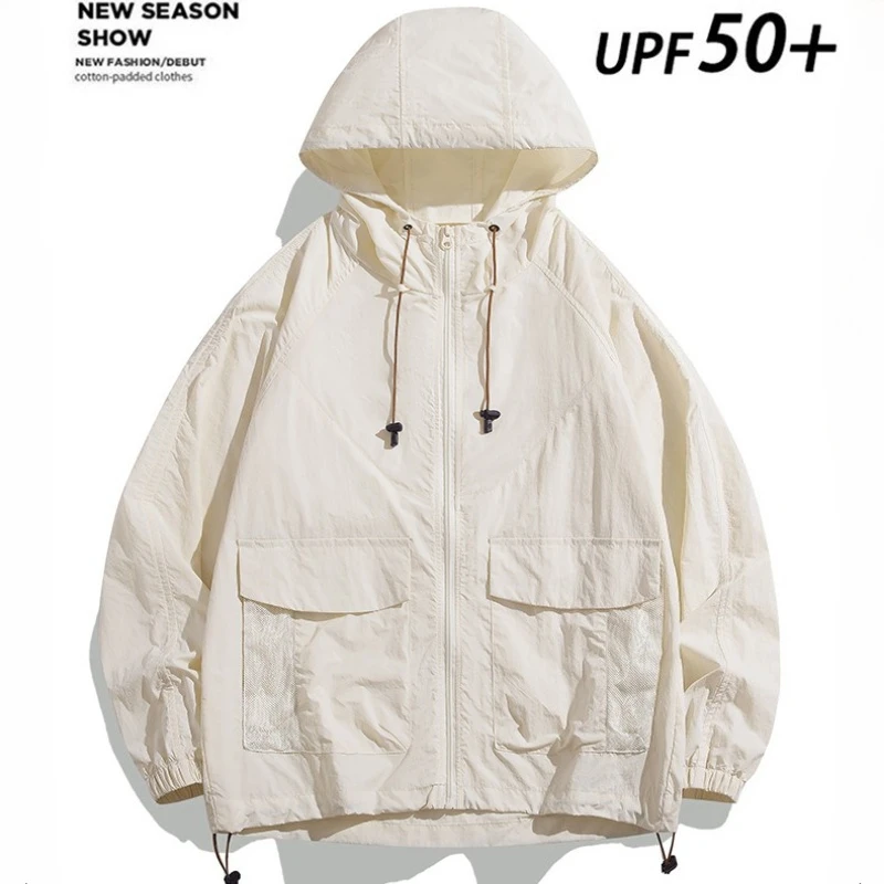 UPF50+ Sun Protection Jacket Men Women Anti-UV Ultra Thin Breathable Hooded Sports Skin Coat Unisex Outdoor Fishing Jackets 2026
UPF50+ Sun Protection Jacket Men Women Anti-UV Ultra Thin Breathable Hooded Sports Skin Coat Unisex Outdoor Fishing Jackets 2026