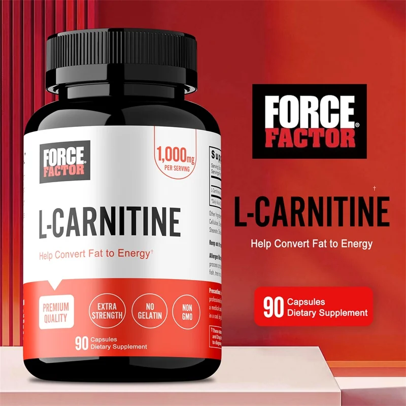 L-Carnitine Capsules - High Potency Supports Natural Energy Production, Sports Nutrition, Supports Memory/Focus
L-Carnitine Capsules - High Potency Supports Natural Energy Production, Sports Nutrition, Supports Memory/Focus