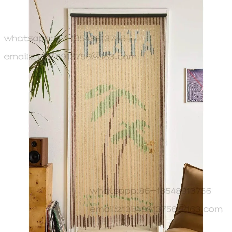 Bamboo Curtain Handmade Door Curtain B & B Bedroom Living Room Bathroom Wall Wall Decoration Partition Tapestry Background Cloth
Bamboo Curtain Handmade Door Curtain B & B Bedroom Living Room Bathroom Wall Wall Decoration Partition Tapestry Background Cloth