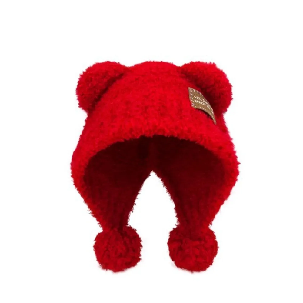 Fashion Fluffy Little Bear Ears Hat Wool Beanie Knitted Cap All-match Woolen Hat Winter Plush Hat Female/Girls
Fashion Fluffy Little Bear Ears Hat Wool Beanie Knitted Cap All-match Woolen Hat Winter Plush Hat Female/Girls