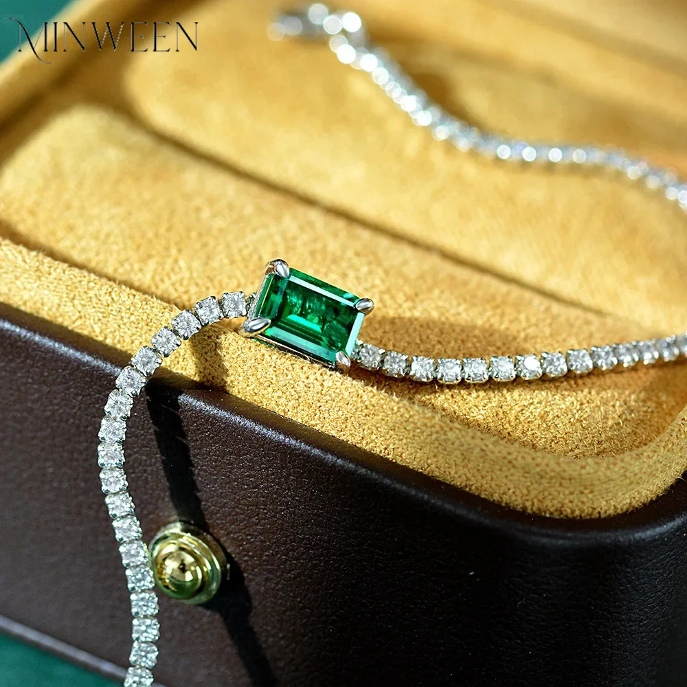 Vintage 1.25ct Lab Grown Emerald Tennis Bracelet White Gold Plated 925 Silver Bracelets for Women
Vintage 1.25ct Lab Grown Emerald Tennis Bracelet White Gold Plated 925 Silver Bracelets for Women