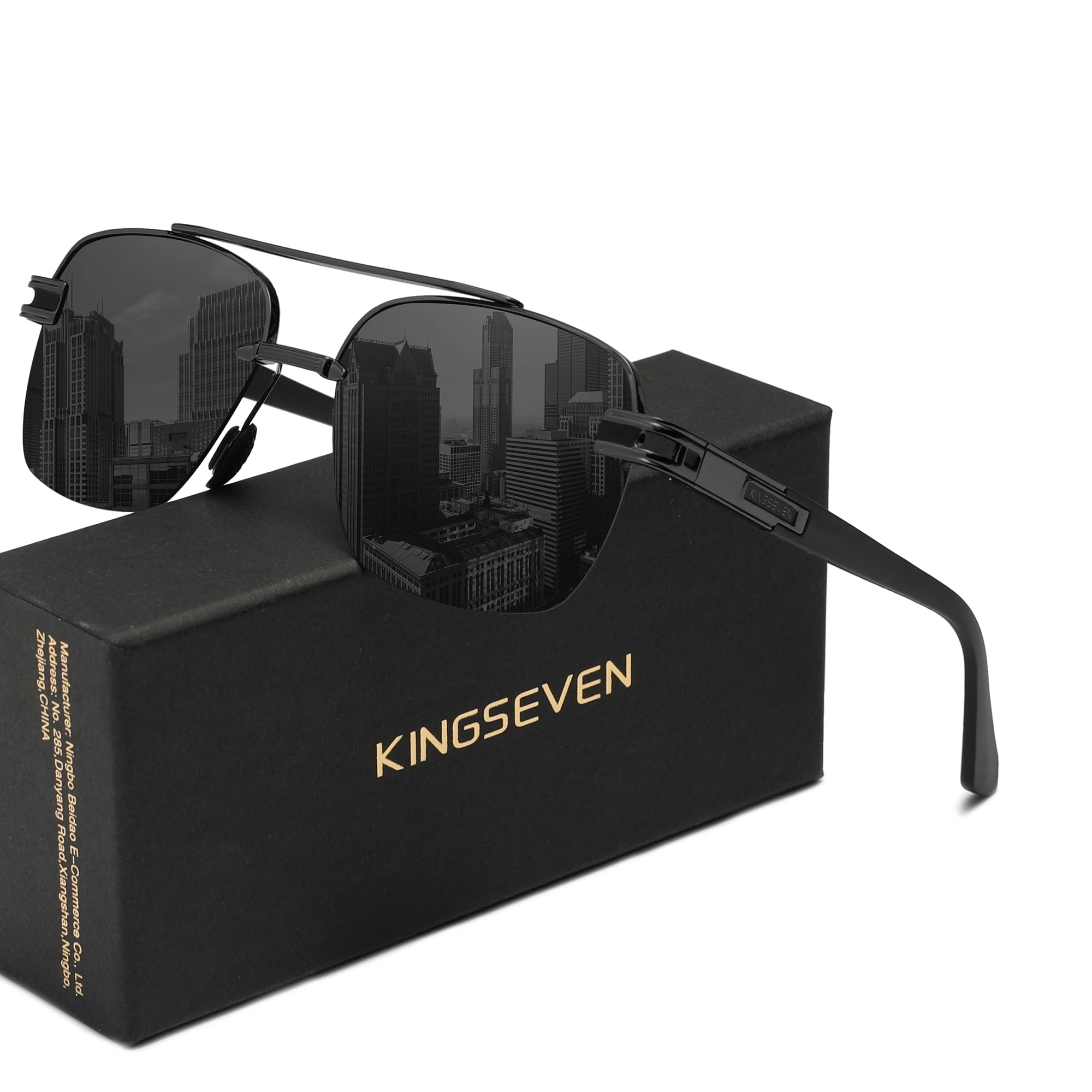 KINGSEVEN 2025 солнцезащитные очки в полуоправе, мужские поляризационные очки без оправы, UV400, женские антибликовые очки для вождения и рыбалки
KINGSEVEN 2025 солнцезащитные очки в полуоправе, мужские поляризационные очки без оправы, UV400, женские антибликовые очки для вождения и рыбалки