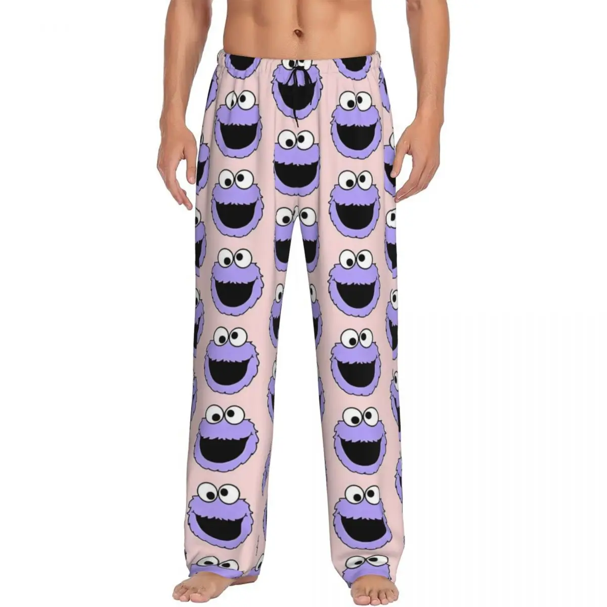 Custom Men Cookie Monster Pajama Pants Printed Educational Children's Television Sleep Sleepwear Bottoms with Pockets
Custom Men Cookie Monster Pajama Pants Printed Educational Children's Television Sleep Sleepwear Bottoms with Pockets