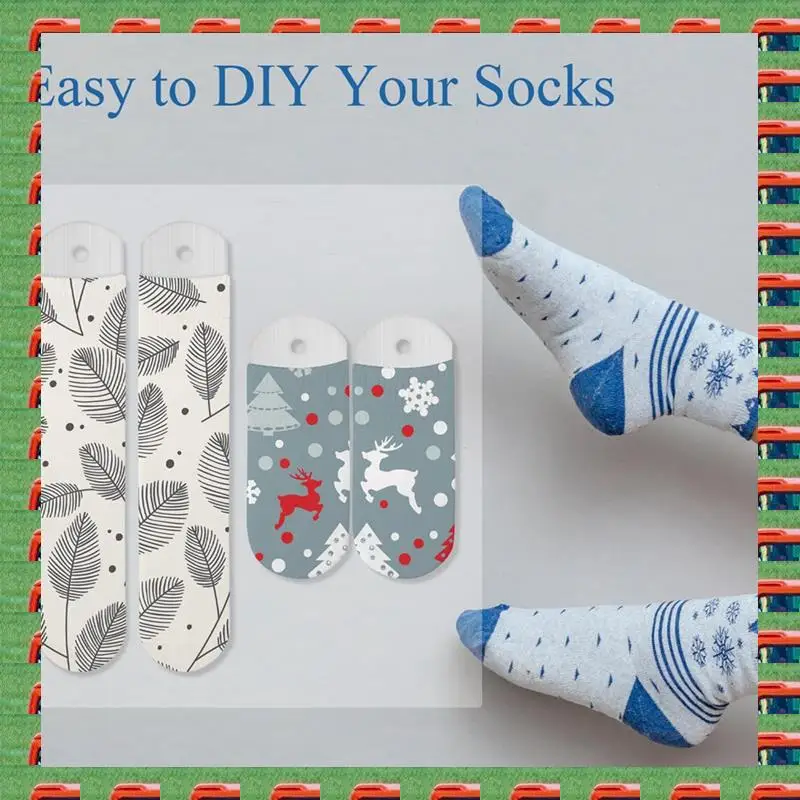 Metal Straight Sock Clips,Sublimated Crew Sock Clips, Dye Printed Heat Transfer Sock Accessories For Printing DIY Socks
Metal Straight Sock Clips,Sublimated Crew Sock Clips, Dye Printed Heat Transfer Sock Accessories For Printing DIY Socks