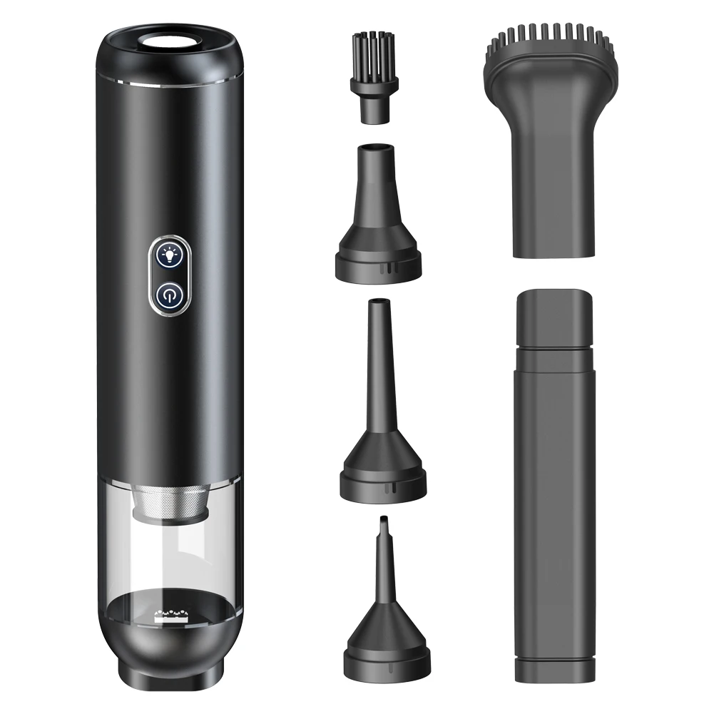 High Suction Power 14000PA HEPA Mini Vacuum Cleaner And Dust Blower With Display Window For Home Use & Car Use V19S
High Suction Power 14000PA HEPA Mini Vacuum Cleaner And Dust Blower With Display Window For Home Use & Car Use V19S