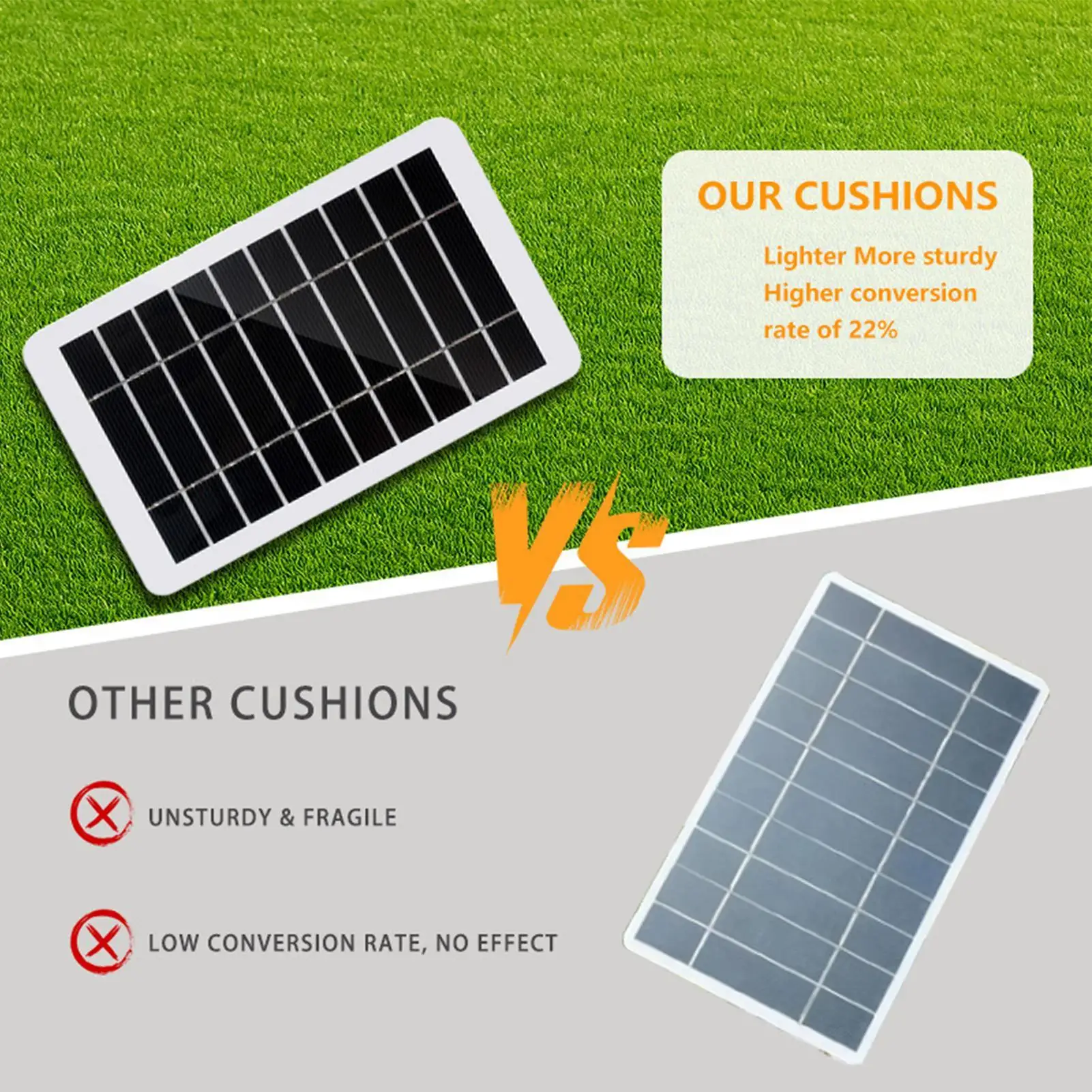 Solar Panel 2W Solar Panels For RV 5V Voltage Output Waterproof Sunlight Energy Solution For Marine Trailer Farm Travel Outdoor
Solar Panel 2W Solar Panels For RV 5V Voltage Output Waterproof Sunlight Energy Solution For Marine Trailer Farm Travel Outdoor