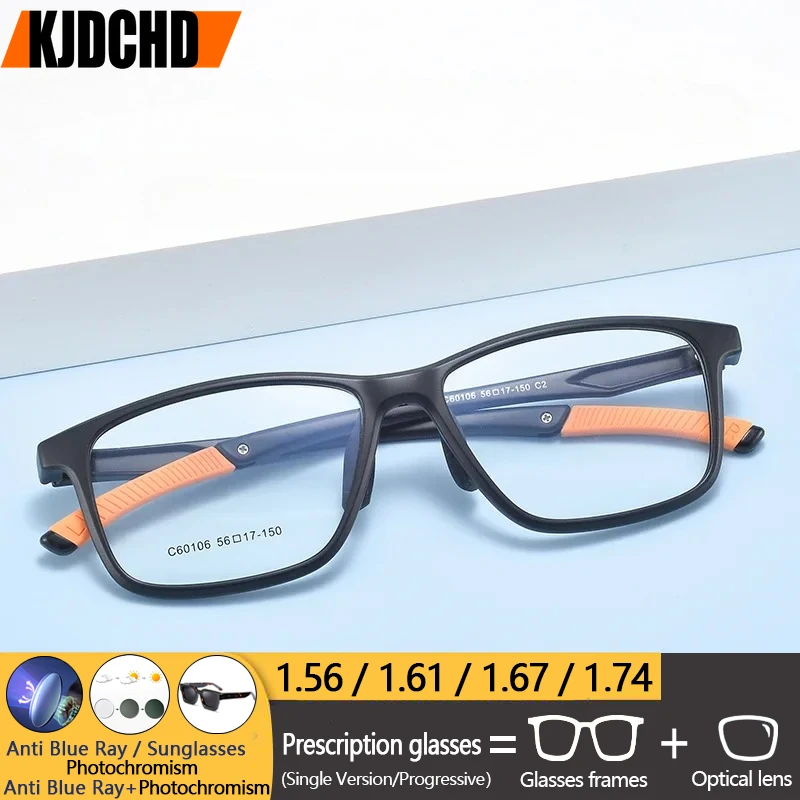 Ultralight Sports Glasses Frame Anti-slip TR90 Full Rim Myopia Optical Prescription Eyewear For Outdoor Spectacles Fashionable
Ultralight Sports Glasses Frame Anti-slip TR90 Full Rim Myopia Optical Prescription Eyewear For Outdoor Spectacles Fashionable
